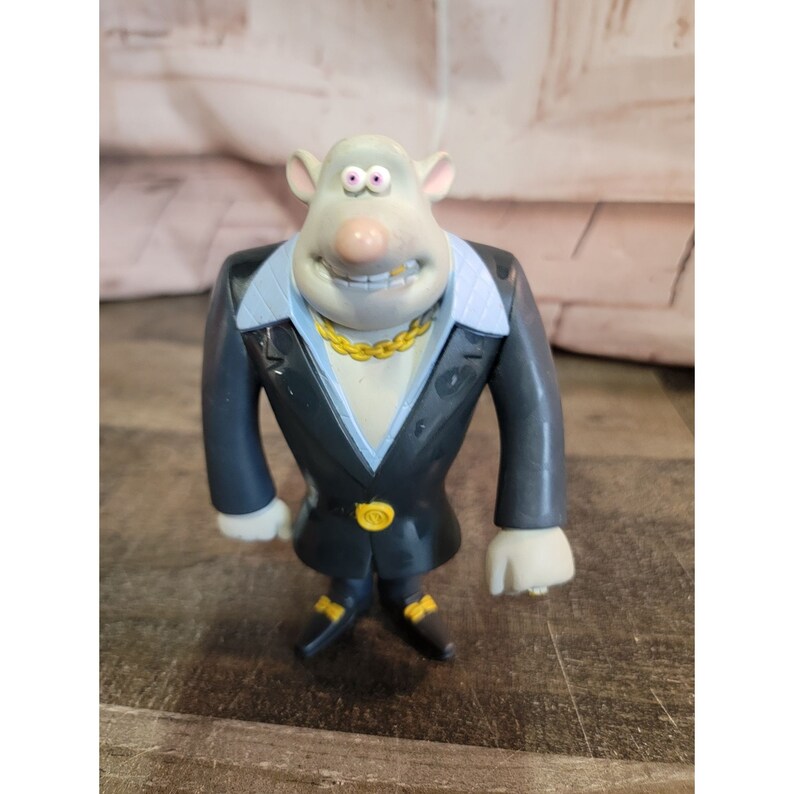 Mcdonald's 2006 Flushed Away Whitey Villain Toy Figure Etsy UK