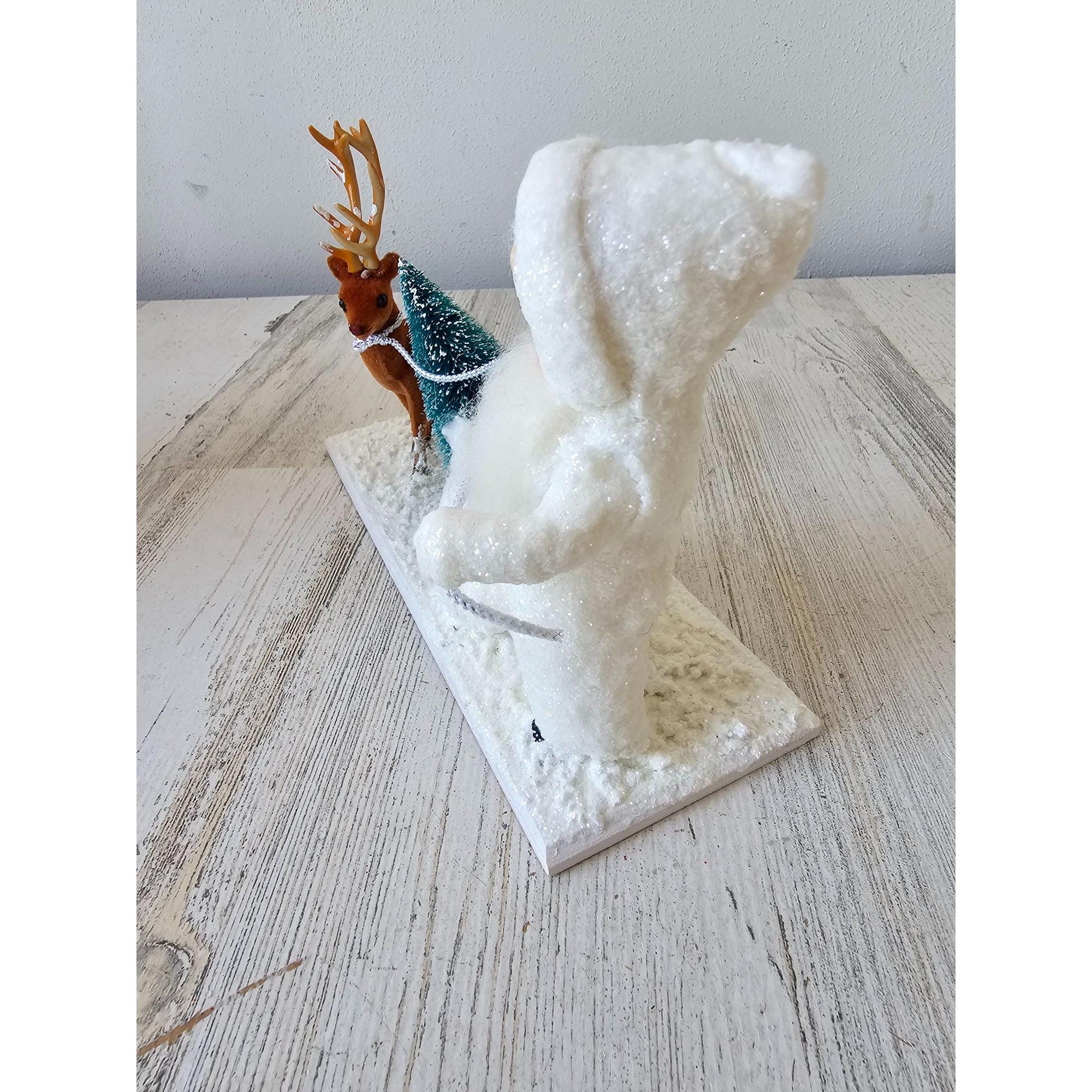 Vintage Elaine Roesle Little Saint Nick Deer Reindeer RARE Saint