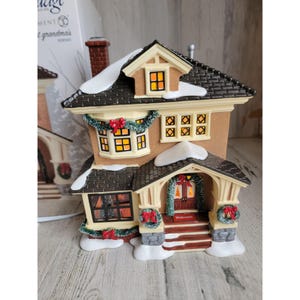 Dept 56 808943 Christmas at Grandma&#39;s snow village accessory Xmas