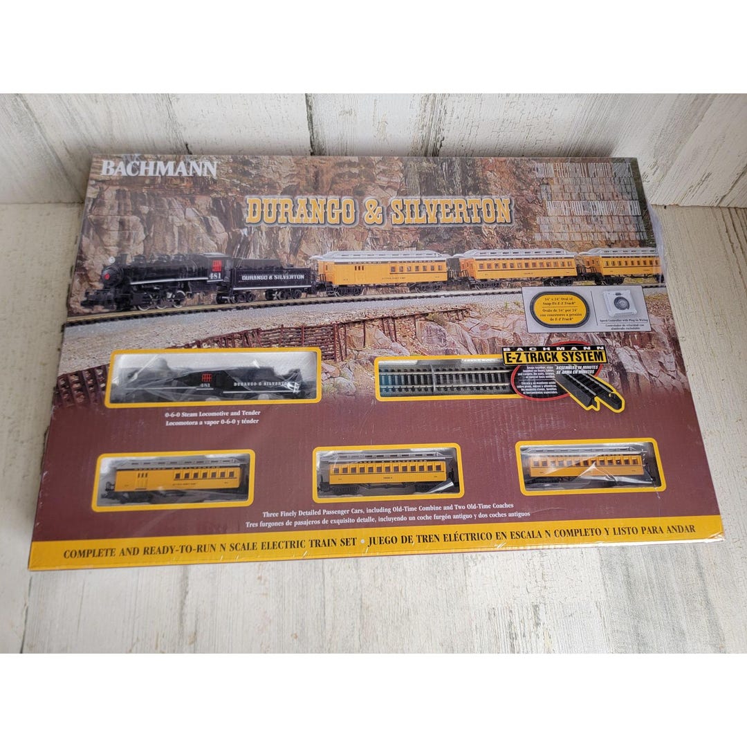 Bachmann Ready to Run Electric Scale Durango & Silverton Set de Train
