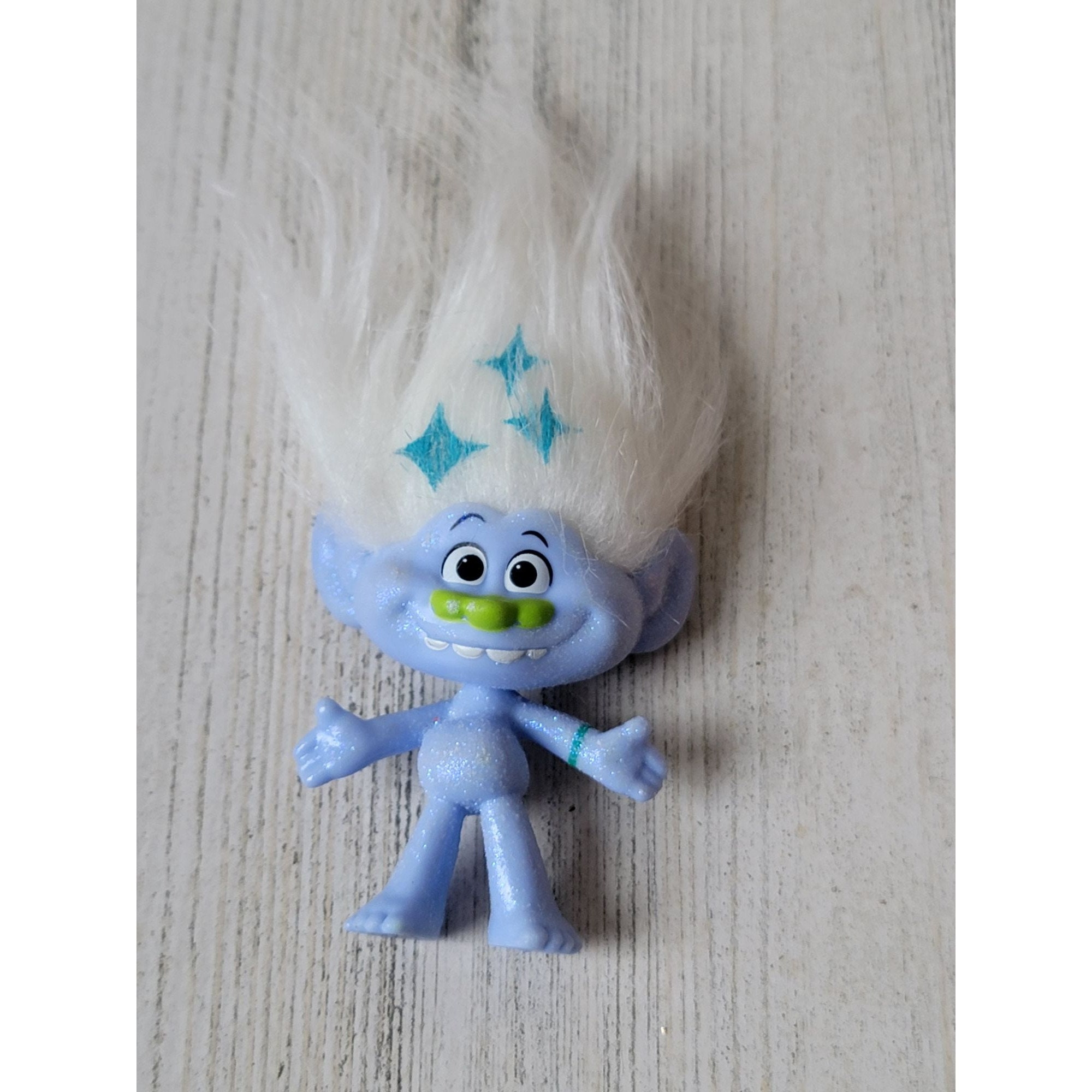 Trolls Bridget Lady Glitter Sparkles 6 Action Figure Toy Dreamworks Hasbro  2016