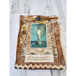 Lipstick Rauch Angel hanging unique religious cherub picture