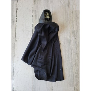 Grim Reaper skeleton mini hanging paper magic Halloween prop decor