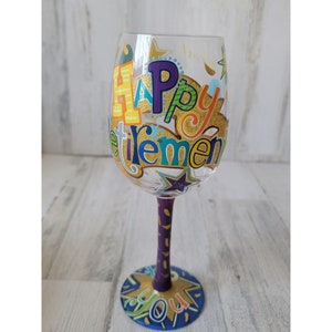 Lolita happy retirement to you wine glass celebrate drinkware decor