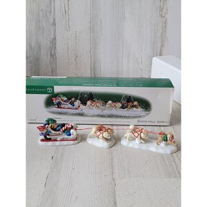 Dept 56 Canine Couriers 56709 sled Snow Village accessory Xmas