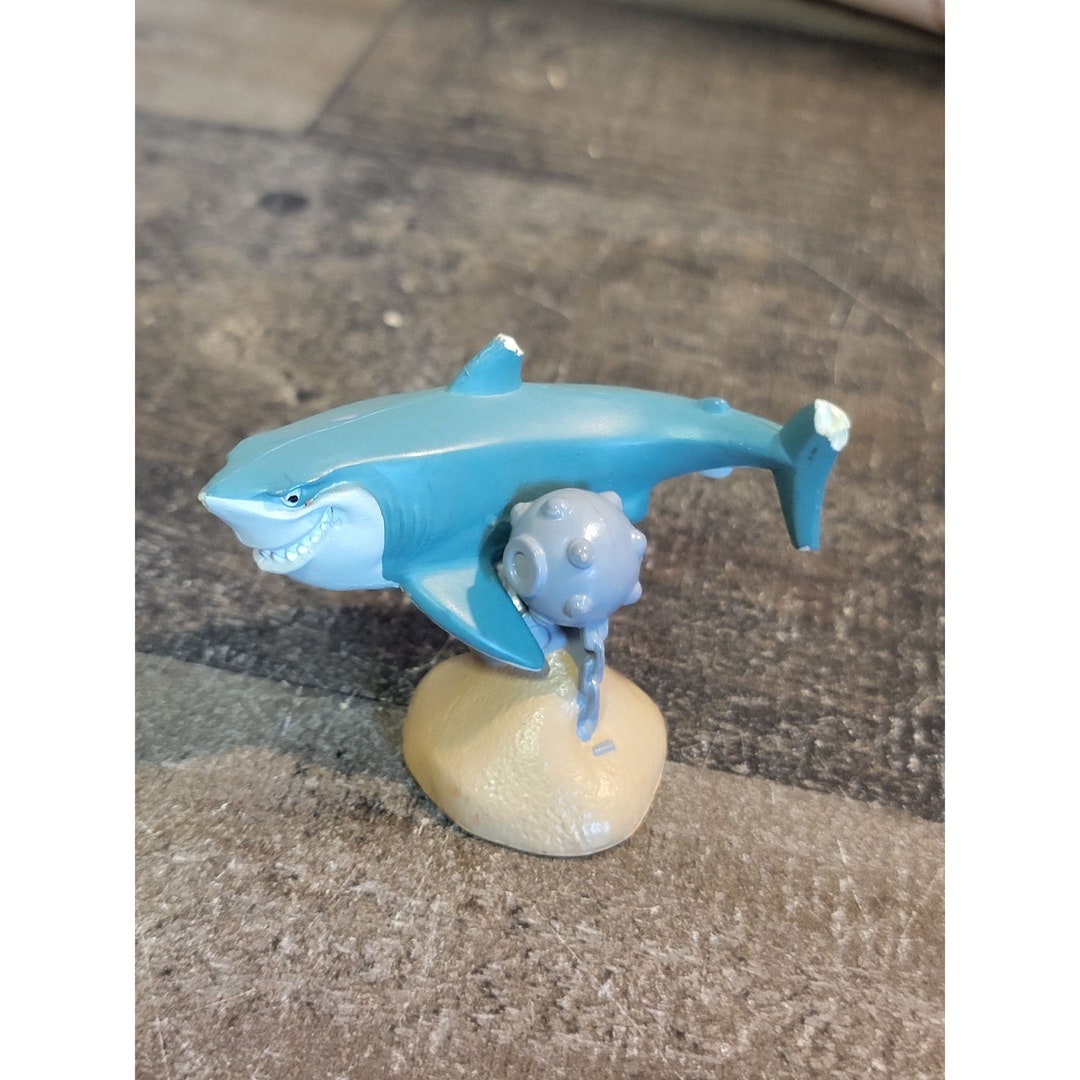 Bruce Shark Nemo Bombs Disney Pixar Toy Figure Etsy