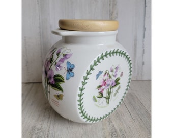 Portmeirion Botanic Gardens Sweet Pea multi purpose jar decor