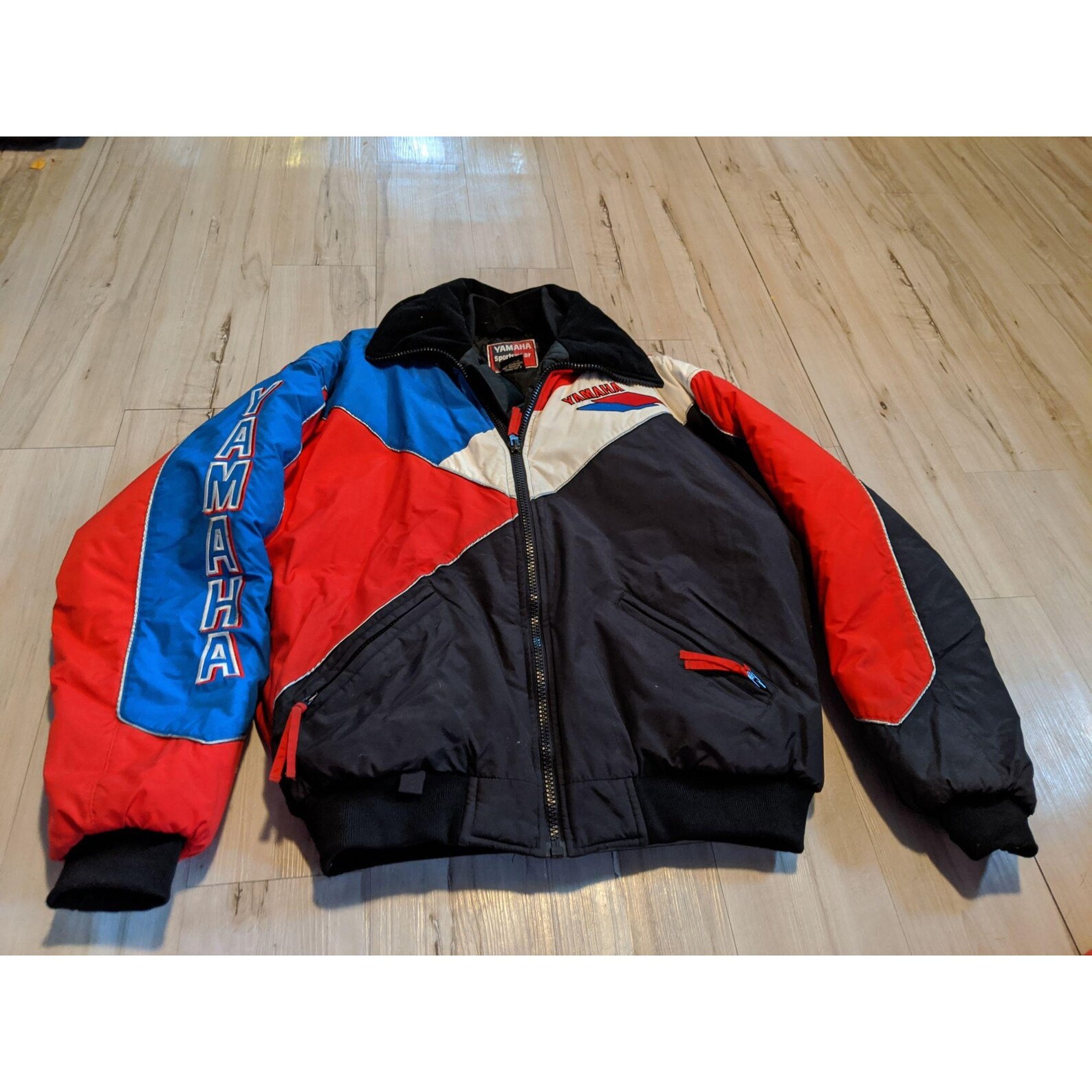 Vintage Yamaha snowmobile gore-tex patriotic mens coat jacket | Etsy