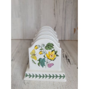 Portmeirion Botanic Gardens Seidenpflanze Serviettenhalter Brief