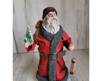 Clothtique possible dreams Santa Claus 1985 vintage Xmas figure