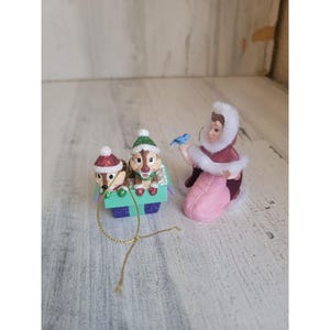 Disney Prinzessin Belle Beauty Beast Chip und Dales Ornament Weihnachten