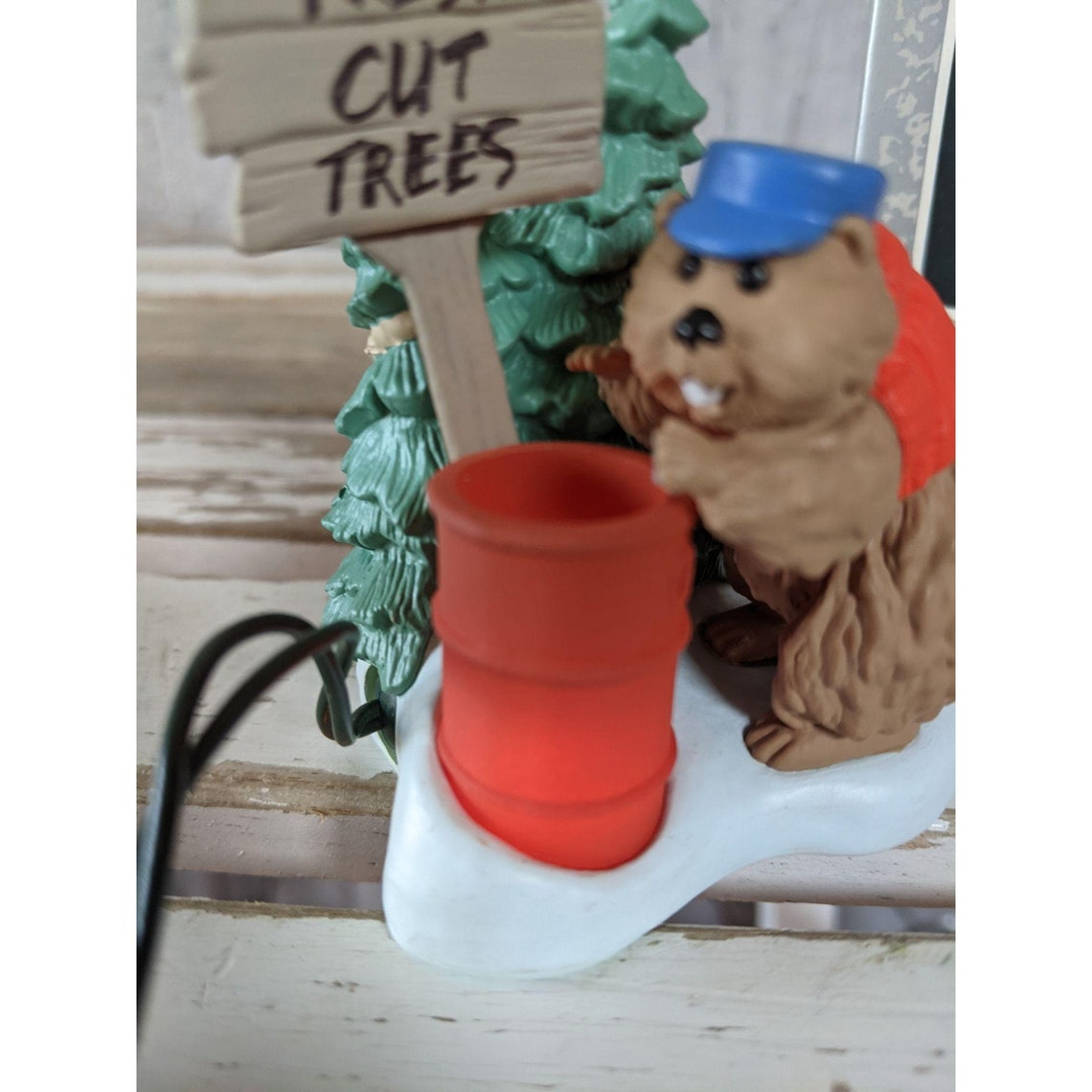 Hallmark busy Beaver 1989 ornament xmas tree vintage Etsy