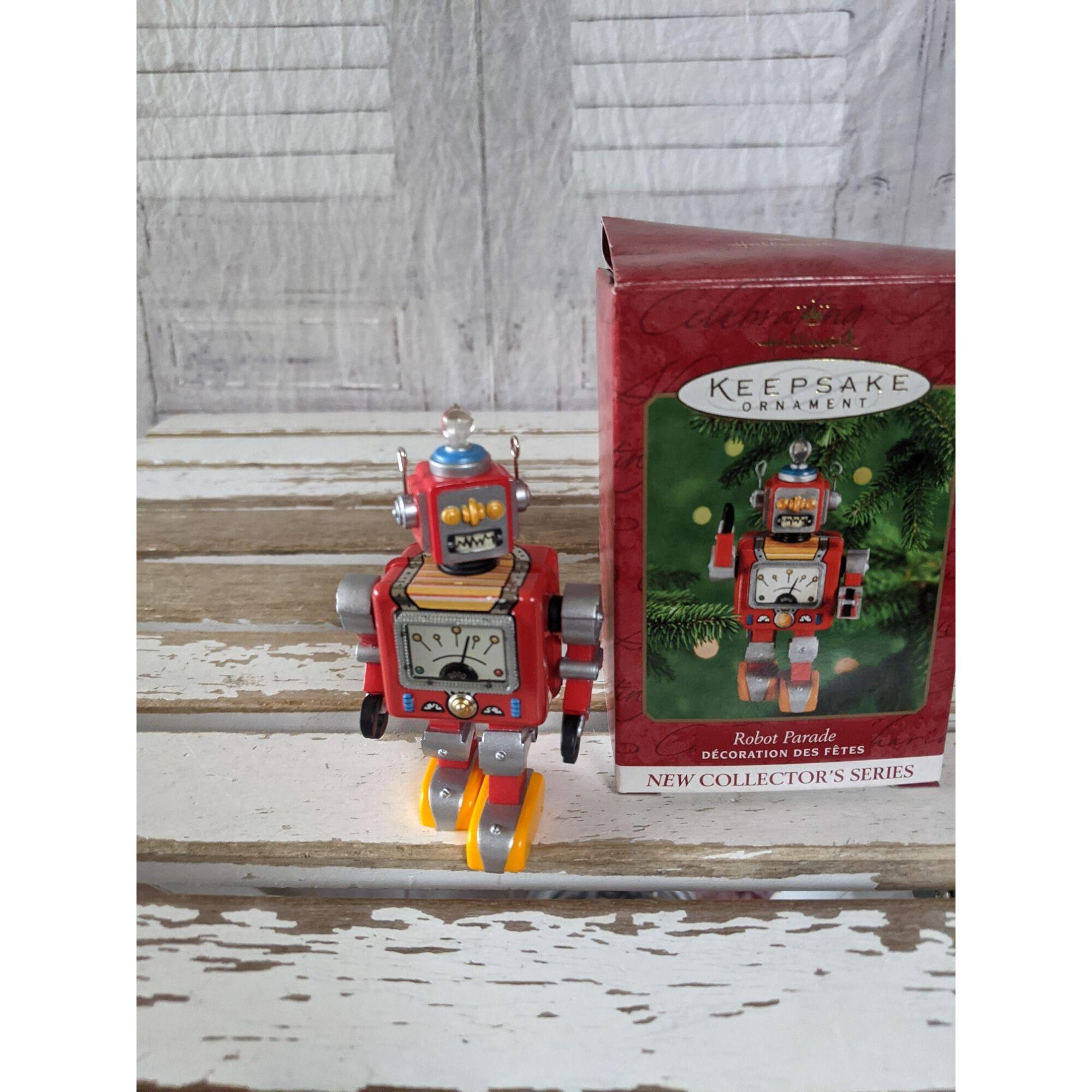 Robot Christmas Ornament 