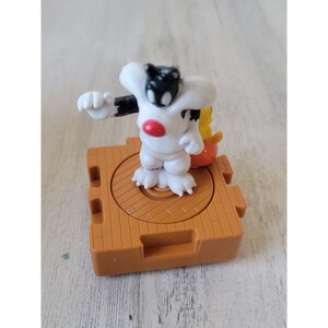 Space jam 1996 Sylvester tweety bird toy figure McDonald&#39;s