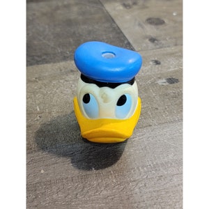 Donald Duck Face head toy figure Disney image 1