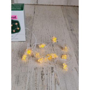 Dept 56 53122 String of 12 snowflakes Lights village accessory xmas