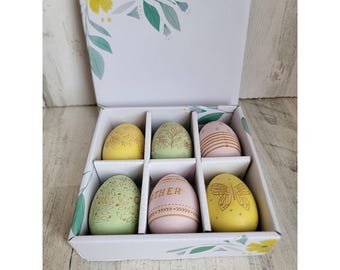 Hallmark ei houten pastel woondecoratie lente paasset
