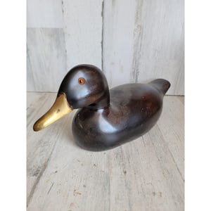 Houten vintage bruine vogeleend Uniek interieur bos jacht