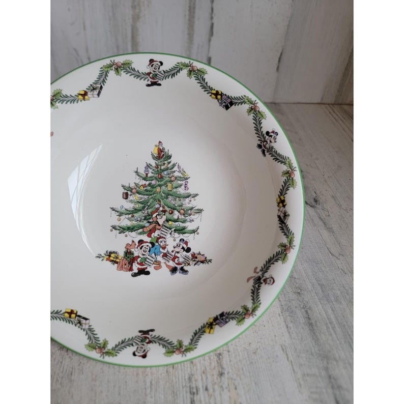Spode Disney Miska Myszka Miki Świąteczna dekoracja domu figurka Donald Goofy zdjęcie 3