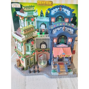 Lemax Holiday Treasure Christmas Shops village accessory xmas decor