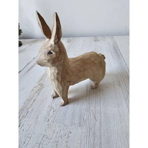 Unique Easter Bunny rabbit vintage decor spring