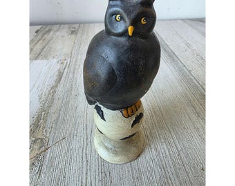 Cerriniのフクロウの置物：イタリア製ヴィンテージ樹脂製鳥 - Etsy 日本