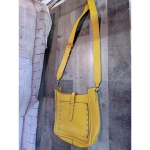 Rebecca minkoff monedero amarillo bolso accesorio hombro