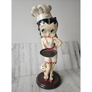 Betty boop King features syndicate cook vintage unique large dog cooking