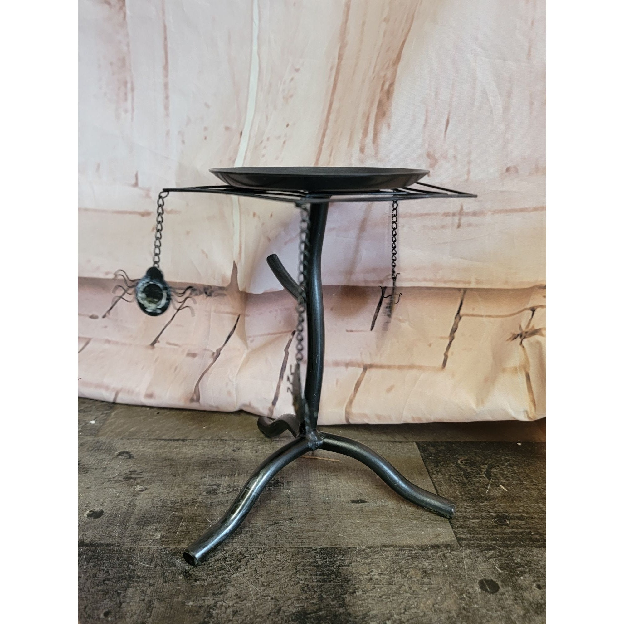 Metal Halloween Spider Web Candle Holder Stand Decor Figure - Etsy