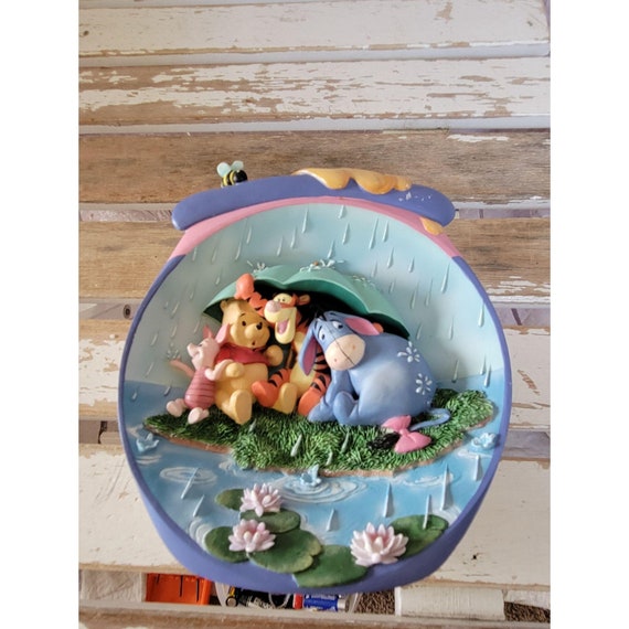 Bradford Exchange Just a Small Piece of Weather Poohs Honey Pot