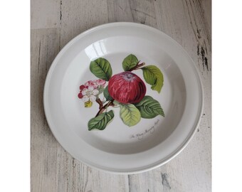 assiette vintage portmeirion aux pommes du matin