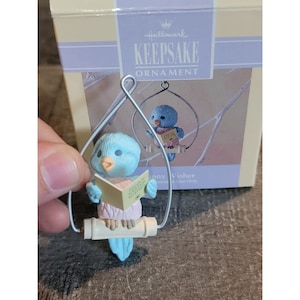 Hallmark 1992 Sunny Wisher ornament Xmas Decor bird