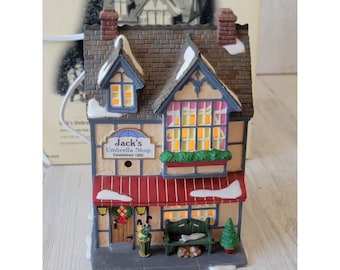 Christmas Village Dept 56 1989 Lighted Knotting Hill Church 55824
