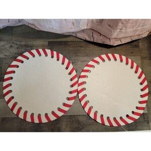 Felt Peppermint candy striped set xmas decor