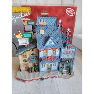 Lemax xmas Trim Shop Dorfzubehör Xmas
