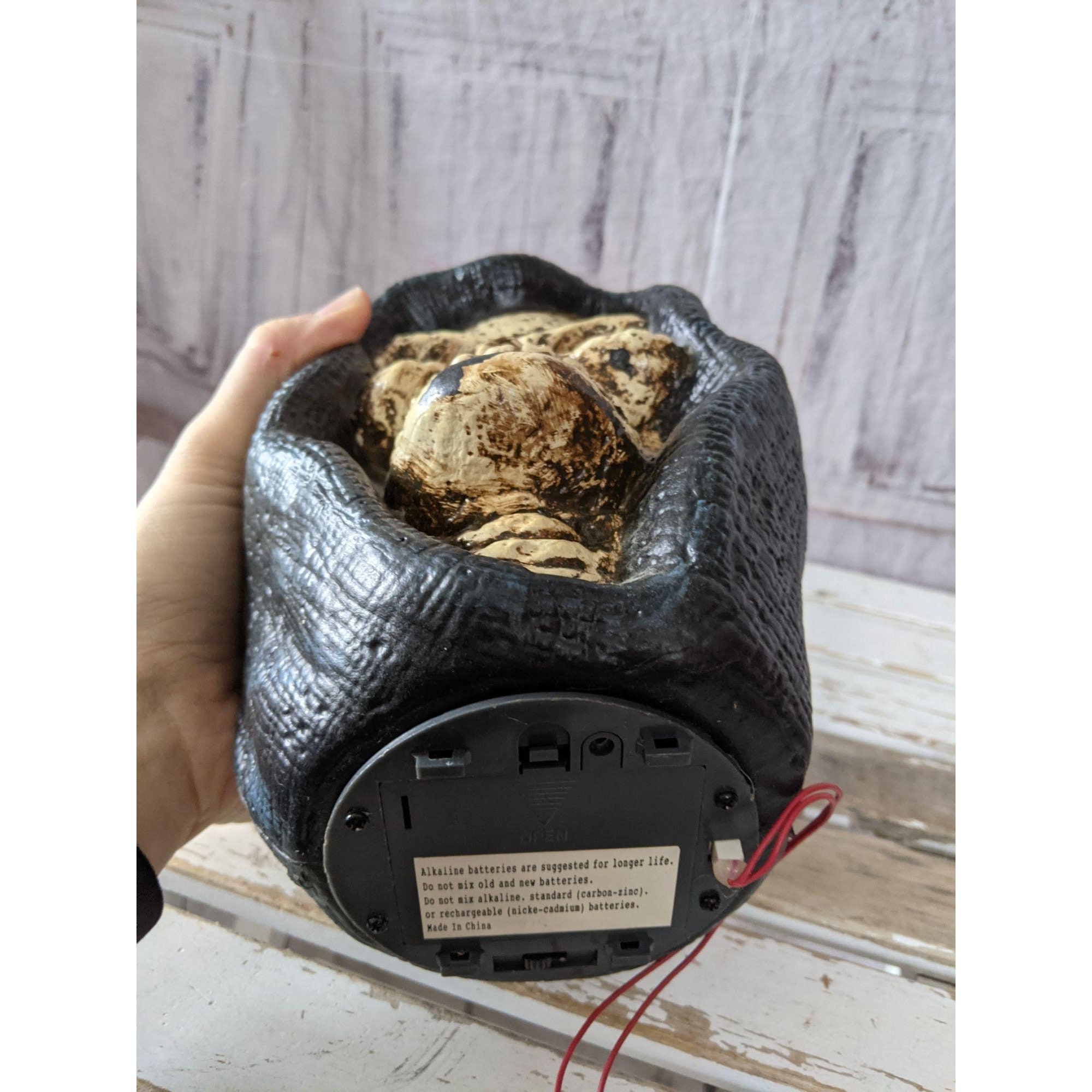 Light up Skull Grim Reaper Table Halloween Prop Plastic - Etsy UK