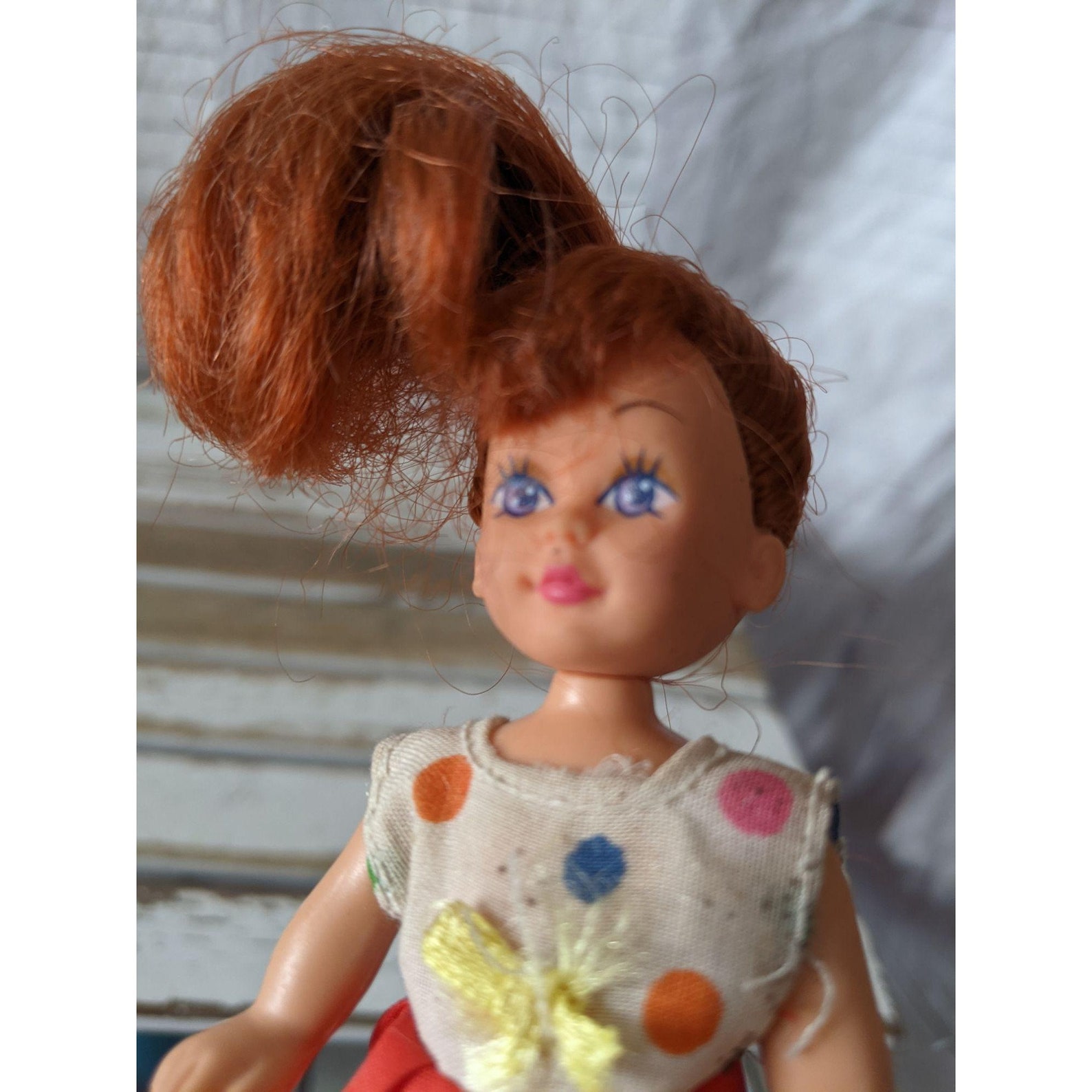 Kid Kore 1995 Doll Redhead Girl Toy Vintage Etsy
