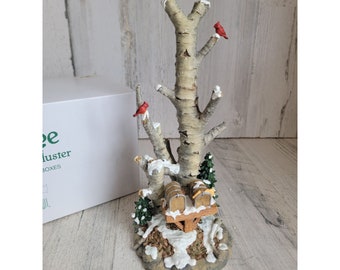 Dept 56 52631 Berkenboomcluster dorpsaccessoire Kerstmis