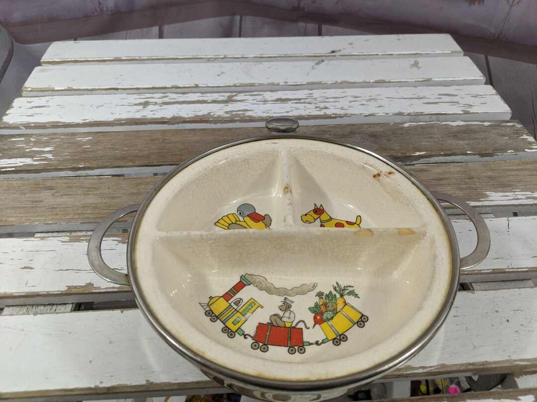 Excello Antique Hot Plate Baby Train Toy Antique Vintage Etsy