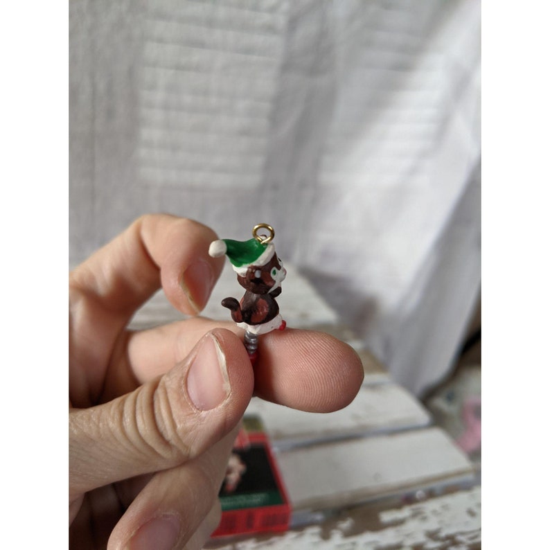 1992 Kittens In Toyland #5 Miniature Hallmark Christmas Tree Ornament MIB Price