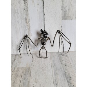 Crazy bonez metallic hanging bat prop decor Halloween scary