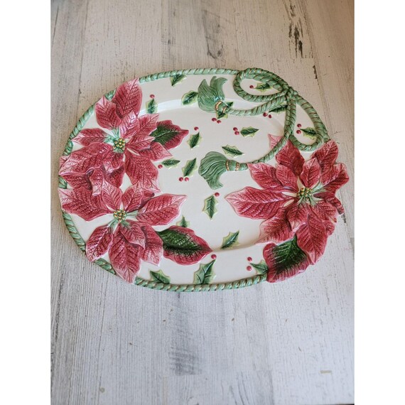 フィッツ&フロイド プレート クリスマス ビンテージ Fitz & Floyd