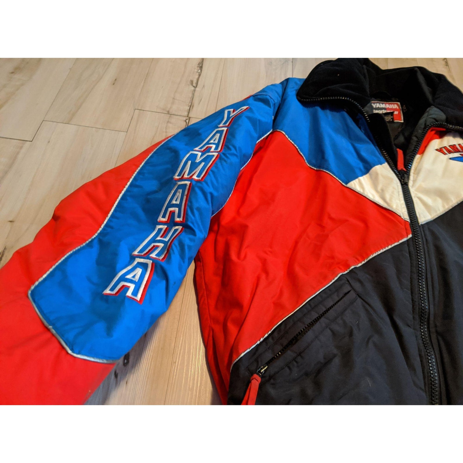 Vintage Yamaha snowmobile gore-tex patriotic mens coat jacket | Etsy