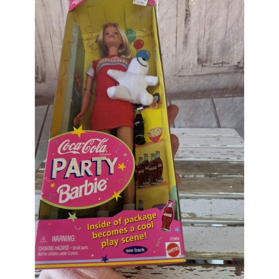 Coca cola party barbie 1998 sale