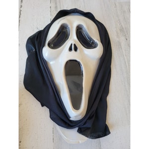 Scream AS IS Scary plastic mask costume Halloween
