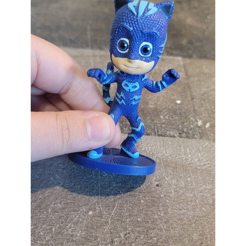 Disney PJ Masks Connor Blue Frog Box Toy Figure Etsy UK
