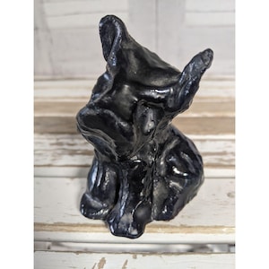 Vintage black Scottie dog terrier puppy figurine