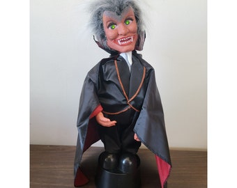 Funny toys 1988 AS IS Halloween vampire Dracula animated prop scary
