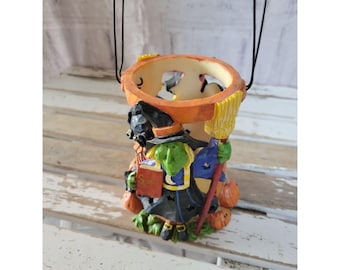 Czary czarownic świecznik wiszący na Halloween jesień rekwizyt