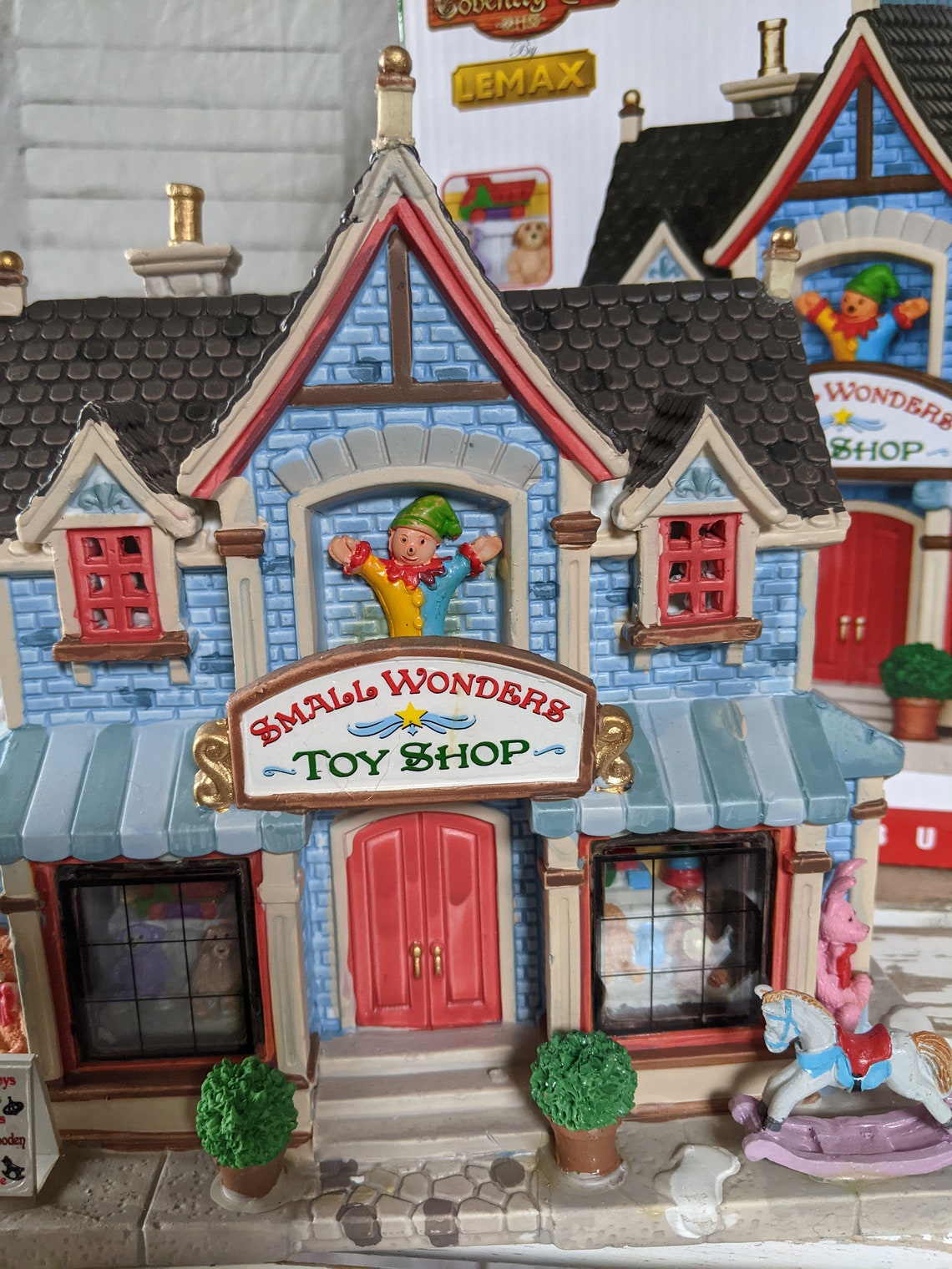 Lemax Small Wonders Toy Shop Village Building House Shop Etsy